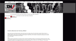 Desktop Screenshot of fitness-tm.de