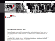 Tablet Screenshot of fitness-tm.de